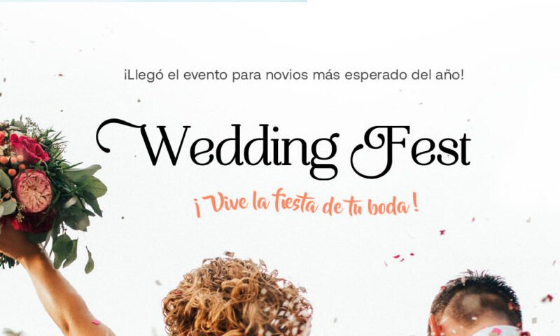 Wedding Fest: Vive la fiesta de tu boda