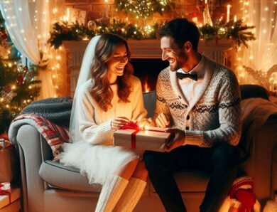 Ideas románticas para celebrar tu primera Navidad en casa como pareja recién casada